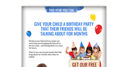 Desktop Screenshot of kidsbirthdaypartiesrichmondbc.com